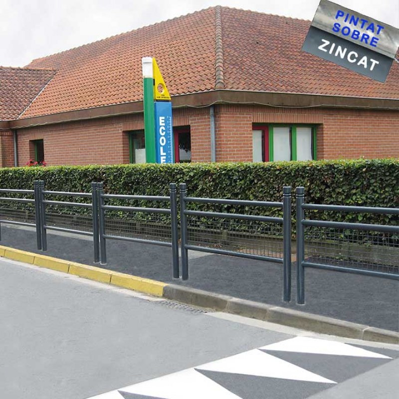 Tanca Línia amb reixa (especial escoles)